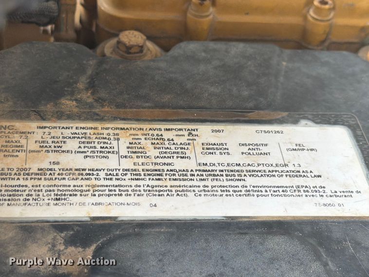 image for item DV7398 2008 Ford F650 Crew Cab utility / service truck
