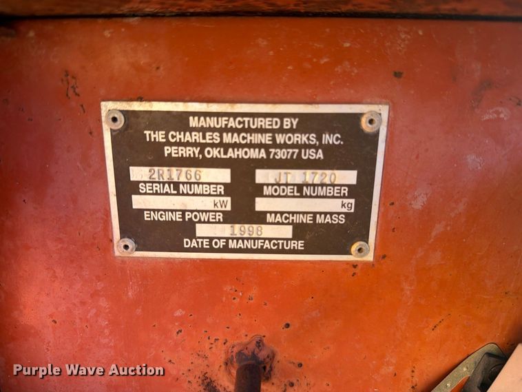 image for item DV8685 Ditch Witch JT1720 directional boring unit