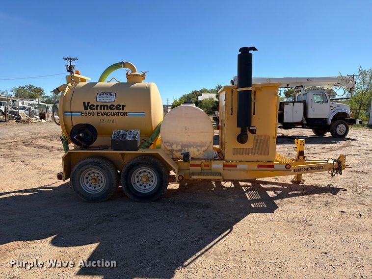 image for item DV8686 2000 Vermeer E550 vacuum excavator