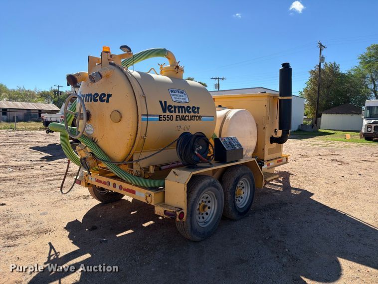 image for item DV8686 2000 Vermeer E550 vacuum excavator