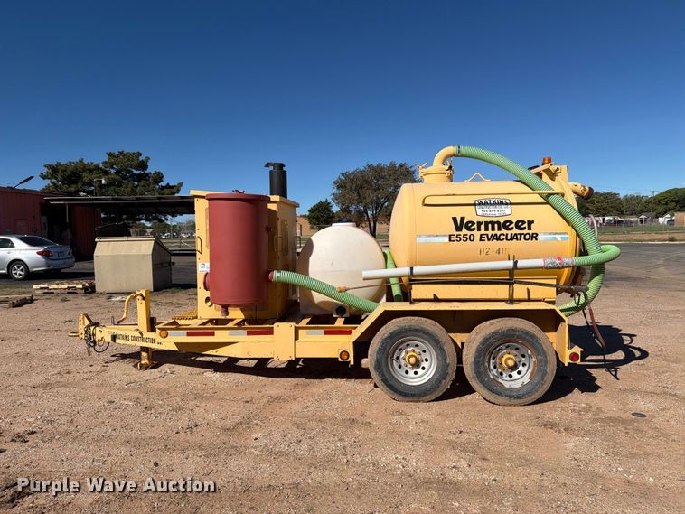 image for item DV8686 2000 Vermeer E550 vacuum excavator
