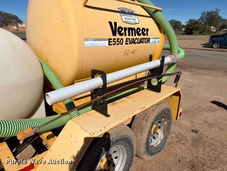 image for item DV8686 2000 Vermeer E550 vacuum excavator