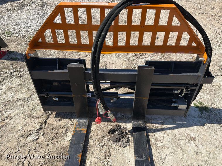 image for item DZ4902 2026 LandHonor HPF-11-3000G skid steer forks
