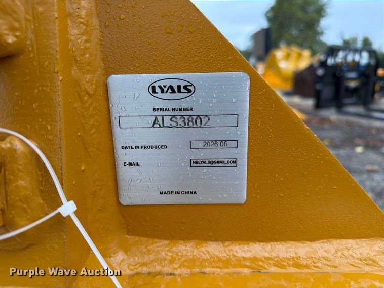 image for item DZ4930 2026 Lyals ALSR20 excavator ripper