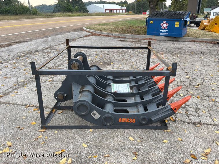 image for item DZ4931 2026 KJ AMK36 excavator rake