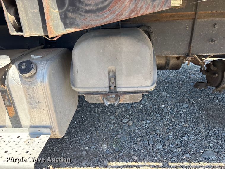 image for item EA0004 2005 Freightliner Business Class M2 flatbed truck with crash attenuator