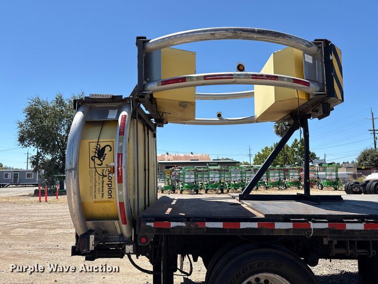 image for item EA0004 2005 Freightliner Business Class M2 flatbed truck with crash attenuator