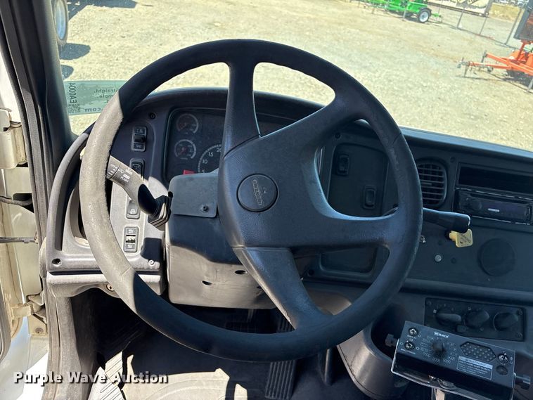 image for item EA0004 2005 Freightliner Business Class M2 flatbed truck with crash attenuator