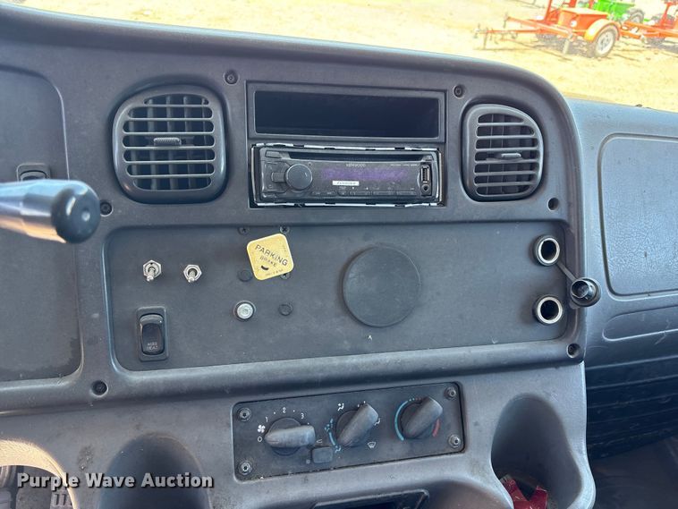 image for item EA0004 2005 Freightliner Business Class M2 flatbed truck with crash attenuator