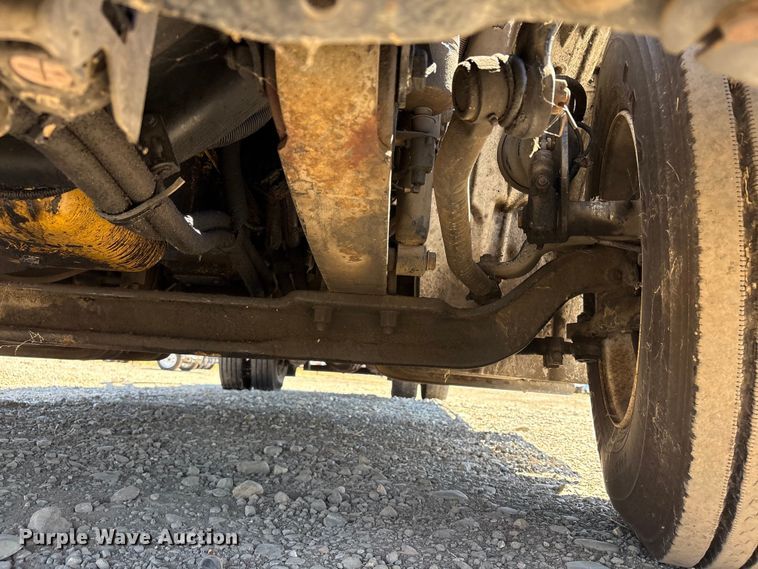 image for item EA0004 2005 Freightliner Business Class M2 flatbed truck with crash attenuator