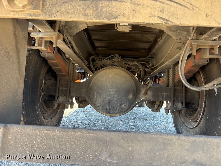 image for item EA0004 2005 Freightliner Business Class M2 flatbed truck with crash attenuator