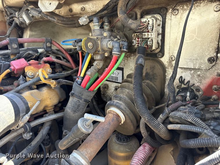 image for item EA0004 2005 Freightliner Business Class M2 flatbed truck with crash attenuator