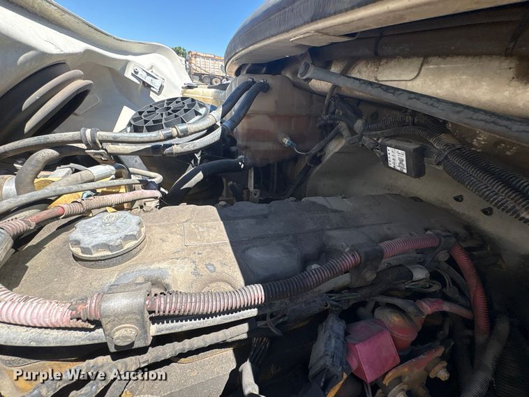 image for item EA0004 2005 Freightliner Business Class M2 flatbed truck with crash attenuator