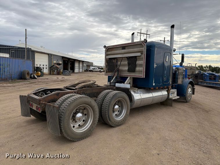 image for item EA0573 1984 Peterbilt 359 semi truck