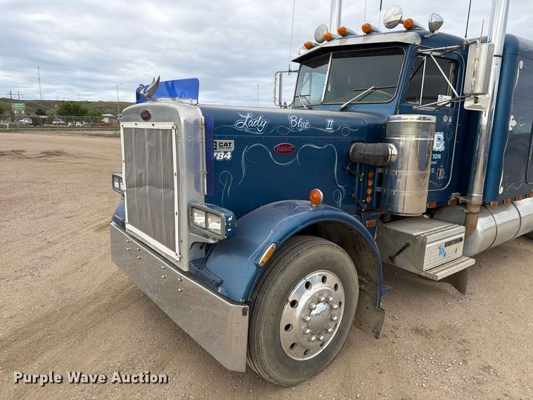 image for item EA0573 1984 Peterbilt 359 semi truck