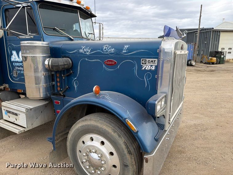 image for item EA0573 1984 Peterbilt 359 semi truck