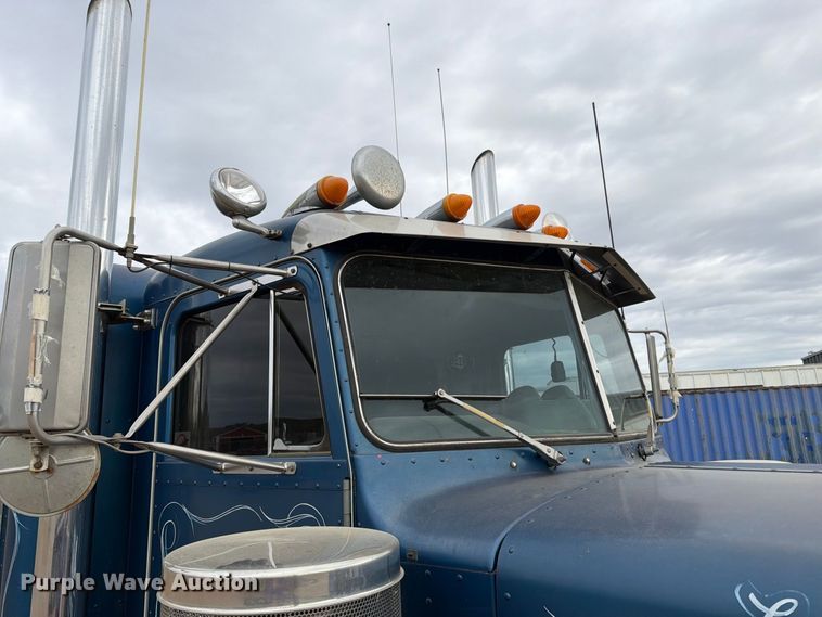 image for item EA0573 1984 Peterbilt 359 semi truck