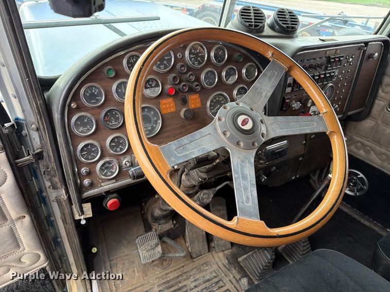 image for item EA0573 1984 Peterbilt 359 semi truck