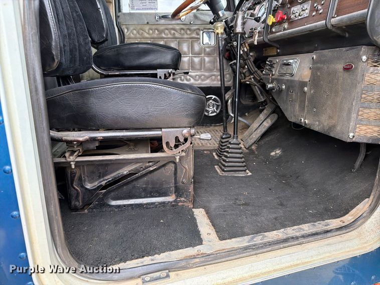 image for item EA0573 1984 Peterbilt 359 semi truck