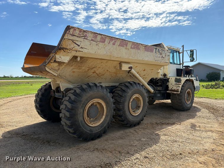 image for item EA0583 2001 Terex TA30 articulated haul truck