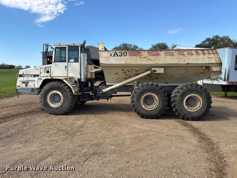 image for item EA0583 2001 Terex TA30 articulated haul truck