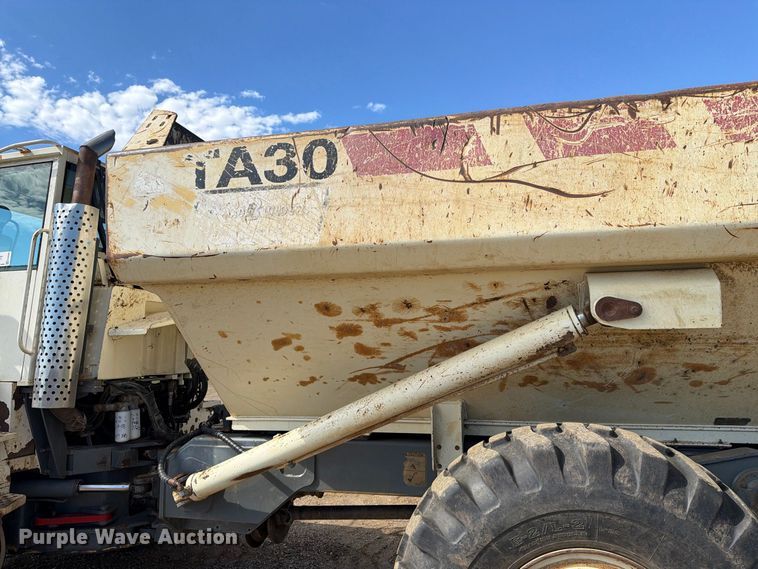 image for item EA0583 2001 Terex TA30 articulated haul truck