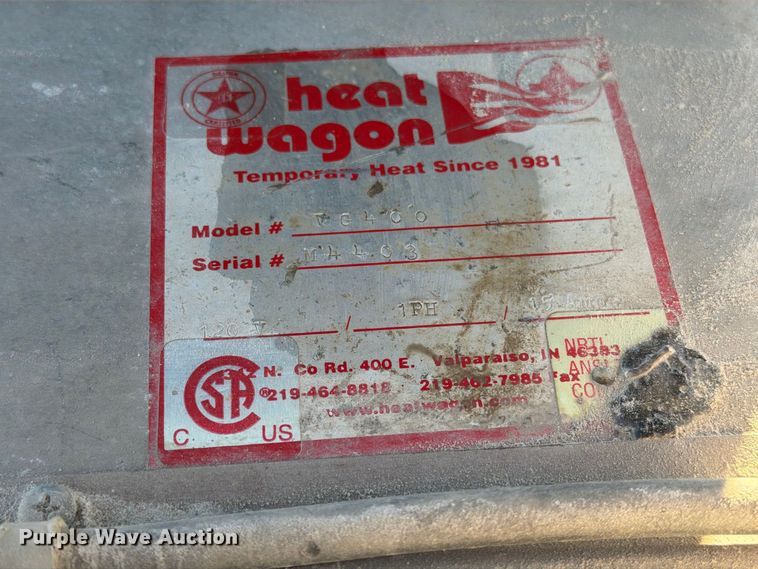 image for item EA0584 (5) Heat Wagon heaters