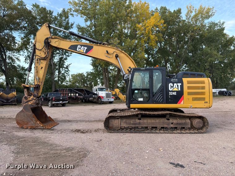 image for item EA0586 2014 Caterpillar 324E L excavator