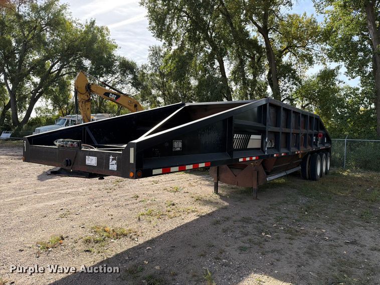 image for item EA0588 2012 Dakota Trailer Manufacturing bottom dump trailer