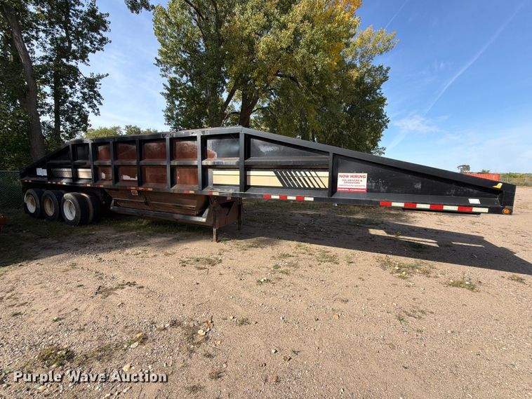 image for item EA0588 2012 Dakota Trailer Manufacturing bottom dump trailer