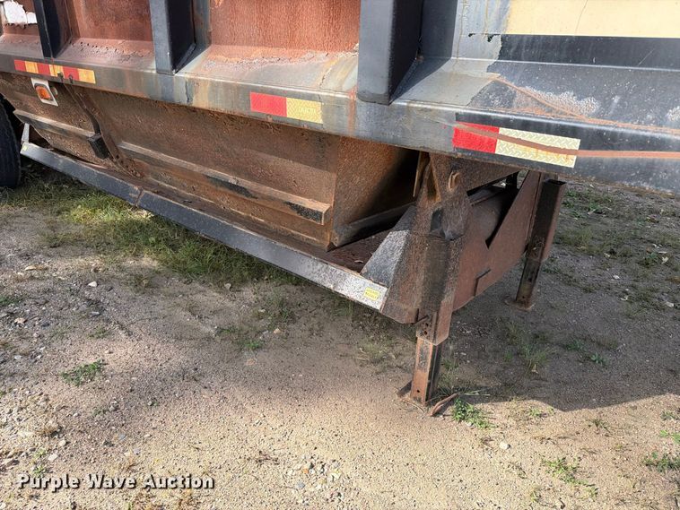 image for item EA0588 2012 Dakota Trailer Manufacturing bottom dump trailer