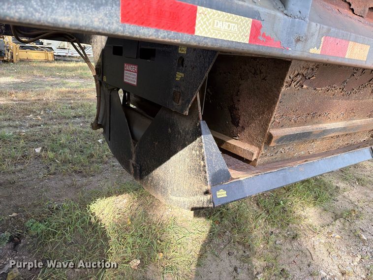 image for item EA0588 2012 Dakota Trailer Manufacturing bottom dump trailer