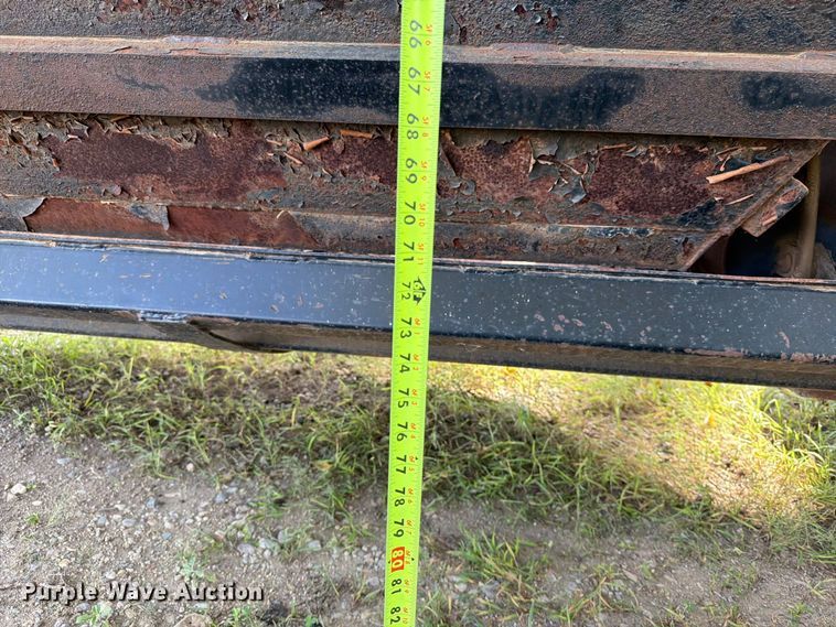 image for item EA0588 2012 Dakota Trailer Manufacturing bottom dump trailer