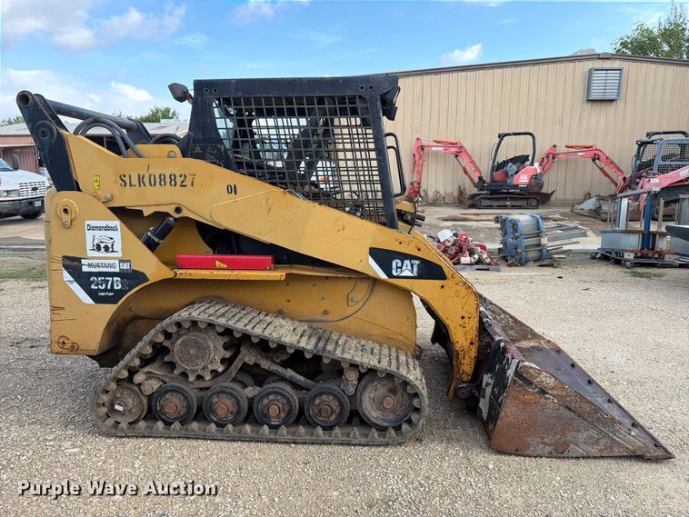 image for item EA7342 2008 Caterpillar 257B tracked skid steer loader