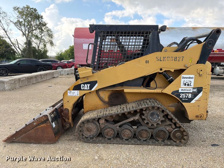 image for item EA7342 2008 Caterpillar 257B tracked skid steer loader