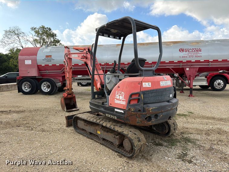 image for item EA7343 2016 Kubota KX71-3S mini excavator