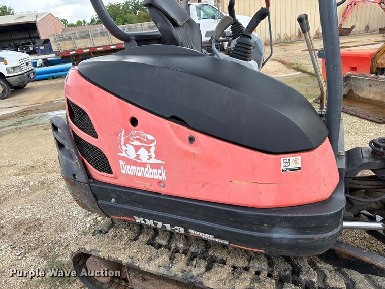 image for item EA7343 2016 Kubota KX71-3S mini excavator
