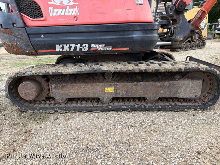 image for item EA7343 2016 Kubota KX71-3S mini excavator