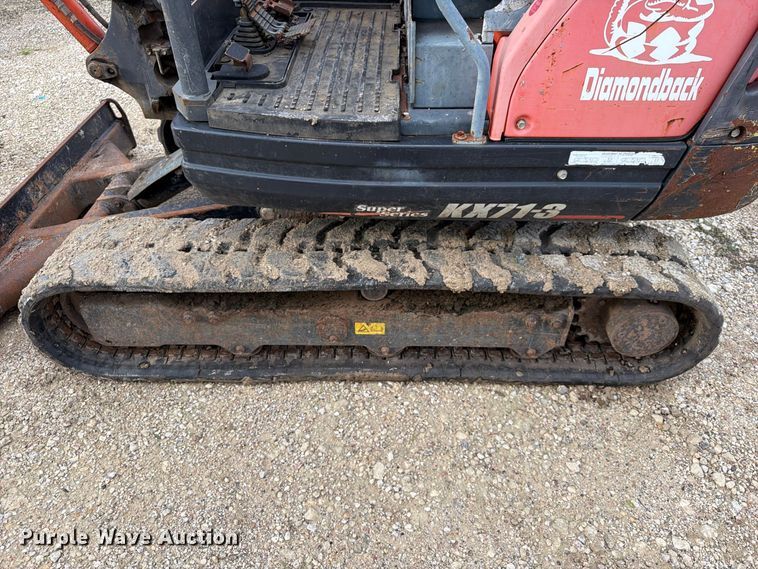 image for item EA7343 2016 Kubota KX71-3S mini excavator