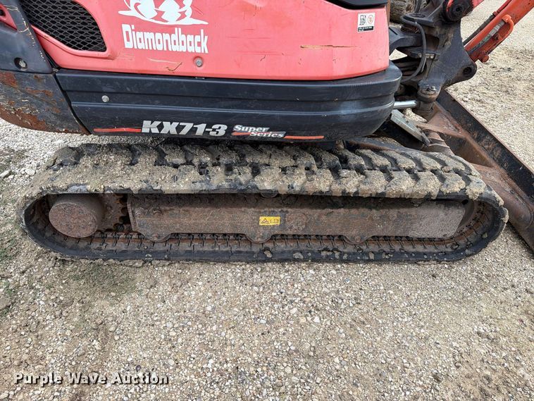 image for item EA7343 2016 Kubota KX71-3S mini excavator