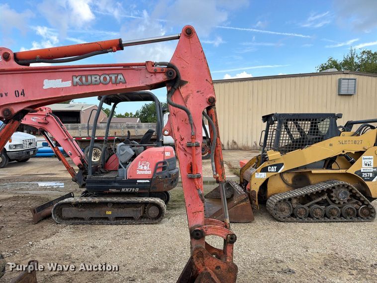 image for item EA7344 Kubota KX71-3 mini excavator