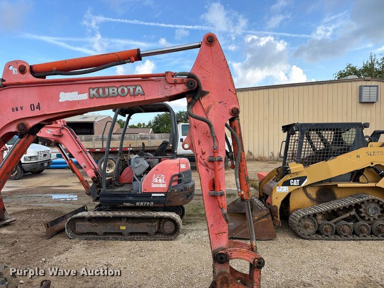 image for item EA7344 Kubota KX71-3 mini excavator