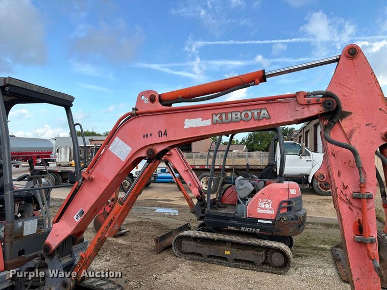 image for item EA7344 Kubota KX71-3 mini excavator