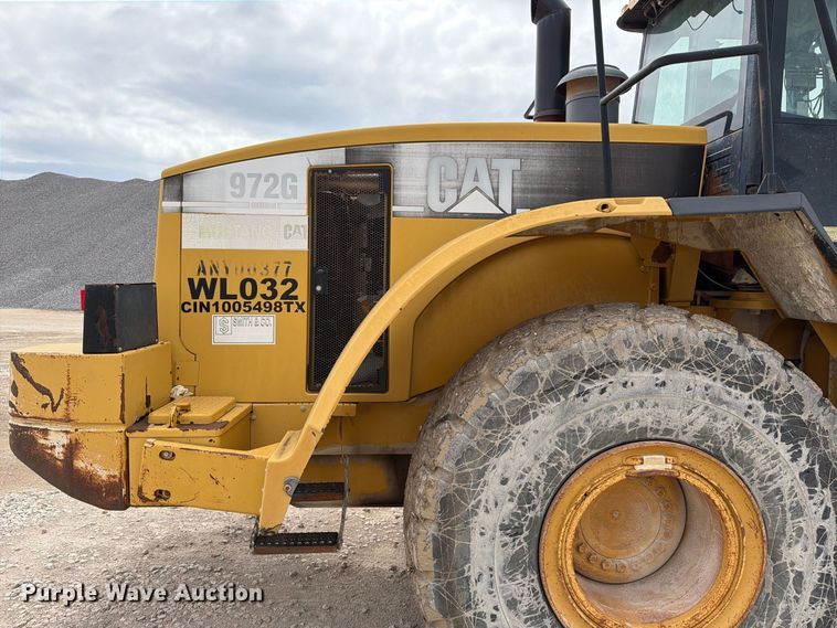 image for item EA7394 2004 Caterpillar 972G Series II wheel loader
