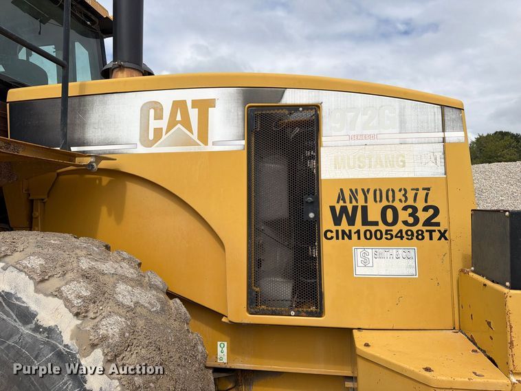 image for item EA7394 2004 Caterpillar 972G Series II wheel loader