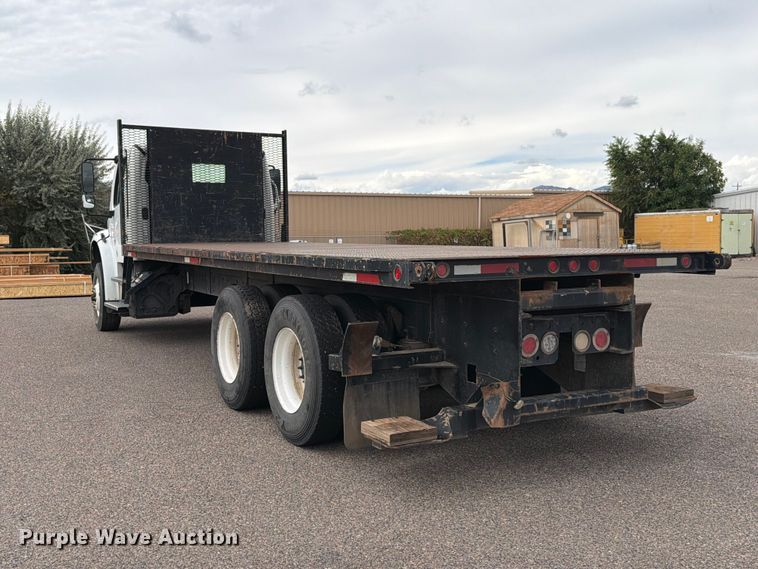 image for item ED0067 2014 Freightliner M2 flatbed truck