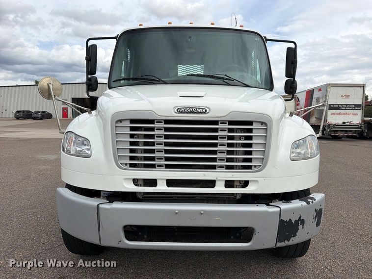 image for item ED0067 2014 Freightliner M2 flatbed truck