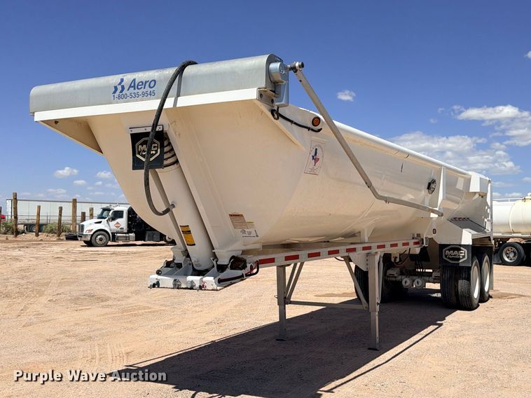 image for item ED5485 2017 Mac end dump trailer