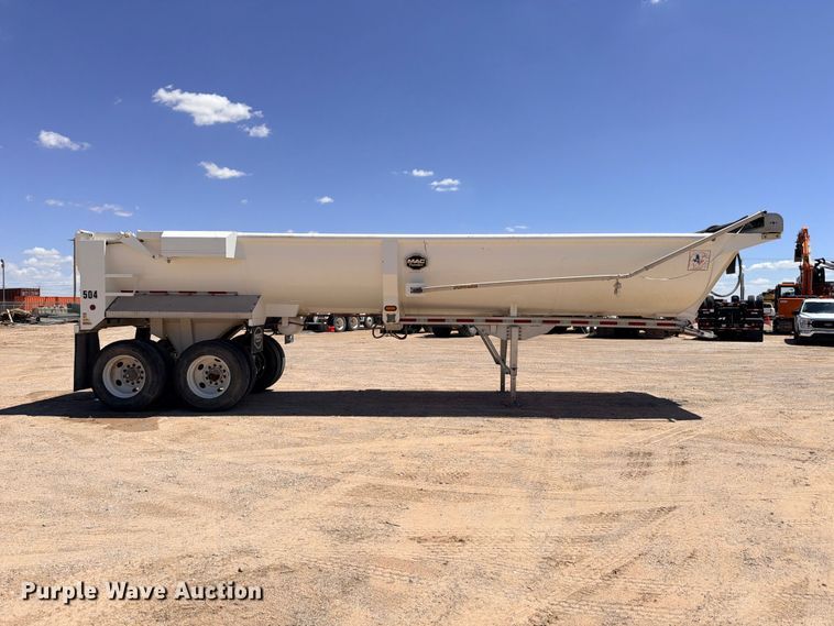 image for item ED5485 2017 Mac end dump trailer