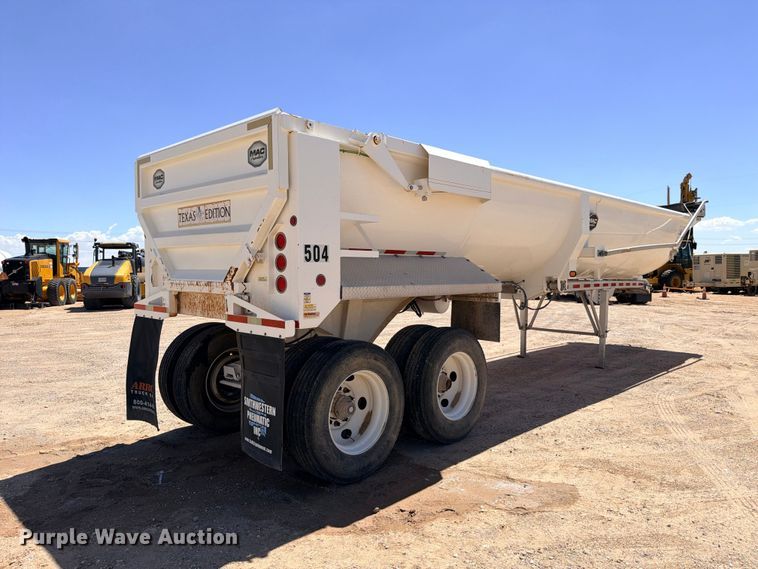 image for item ED5485 2017 Mac end dump trailer